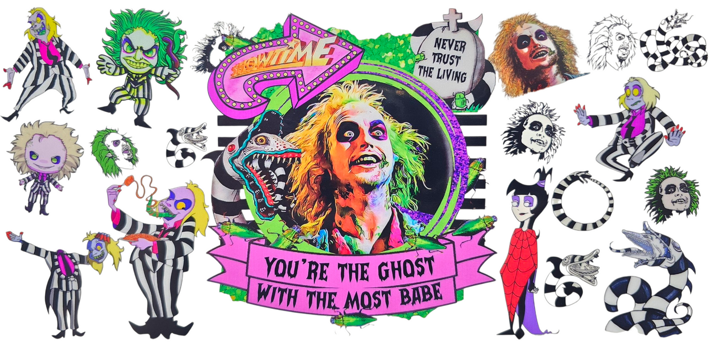 Beetlejuice 16 oz Tumbler