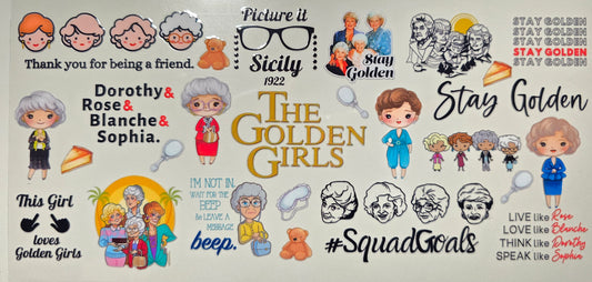 The Golden Girls 16 oz Tumbler