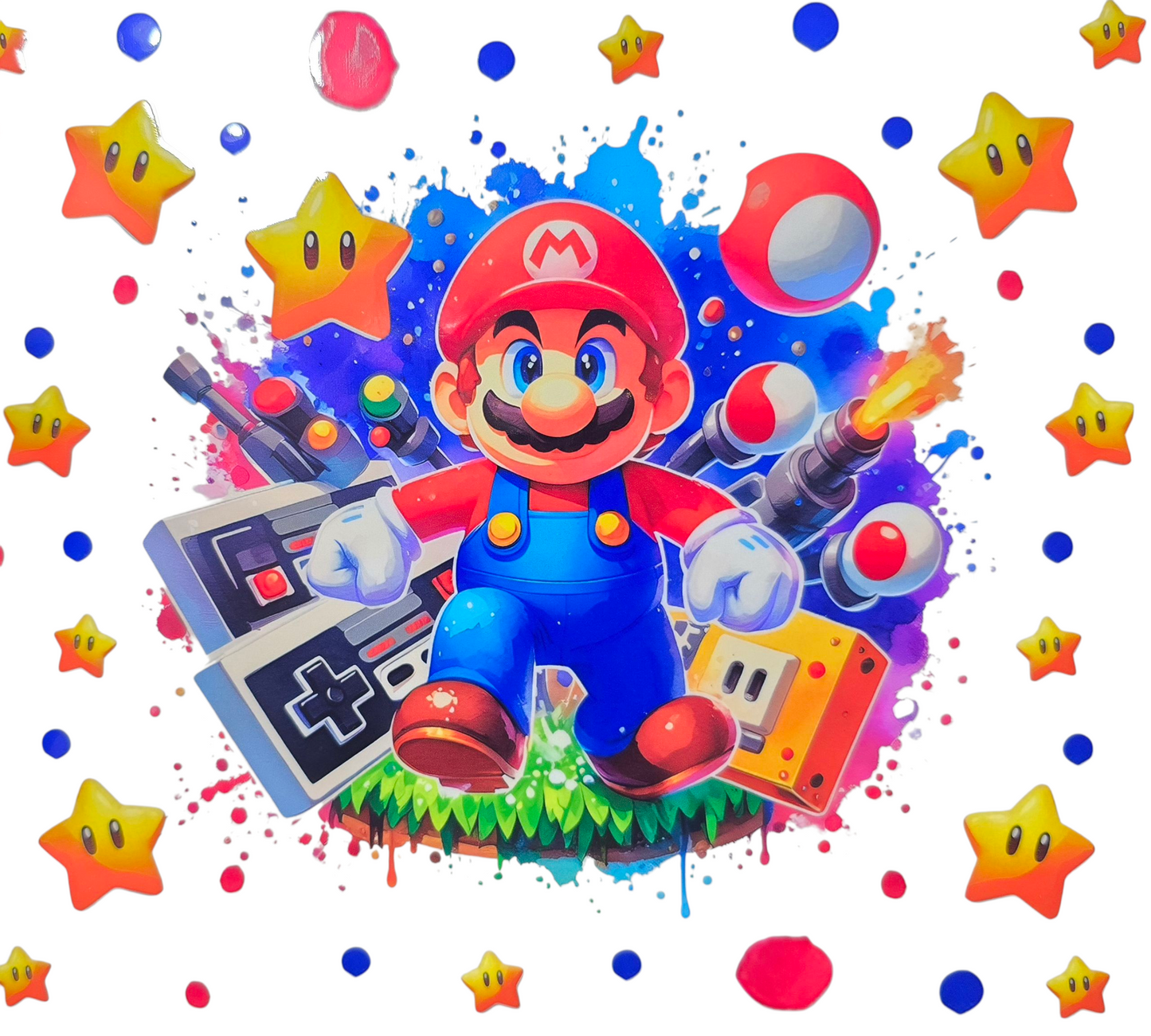 Super Mario 20 oz Tumbler