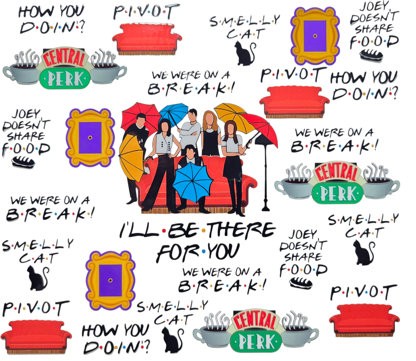 Friends 20 oz Tumbler