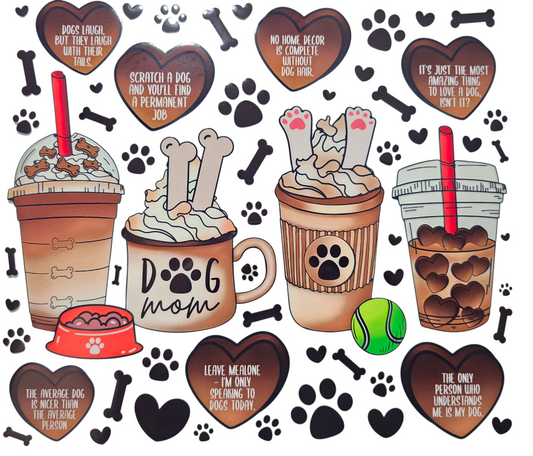 Dog Mom 20 oz Tumbler