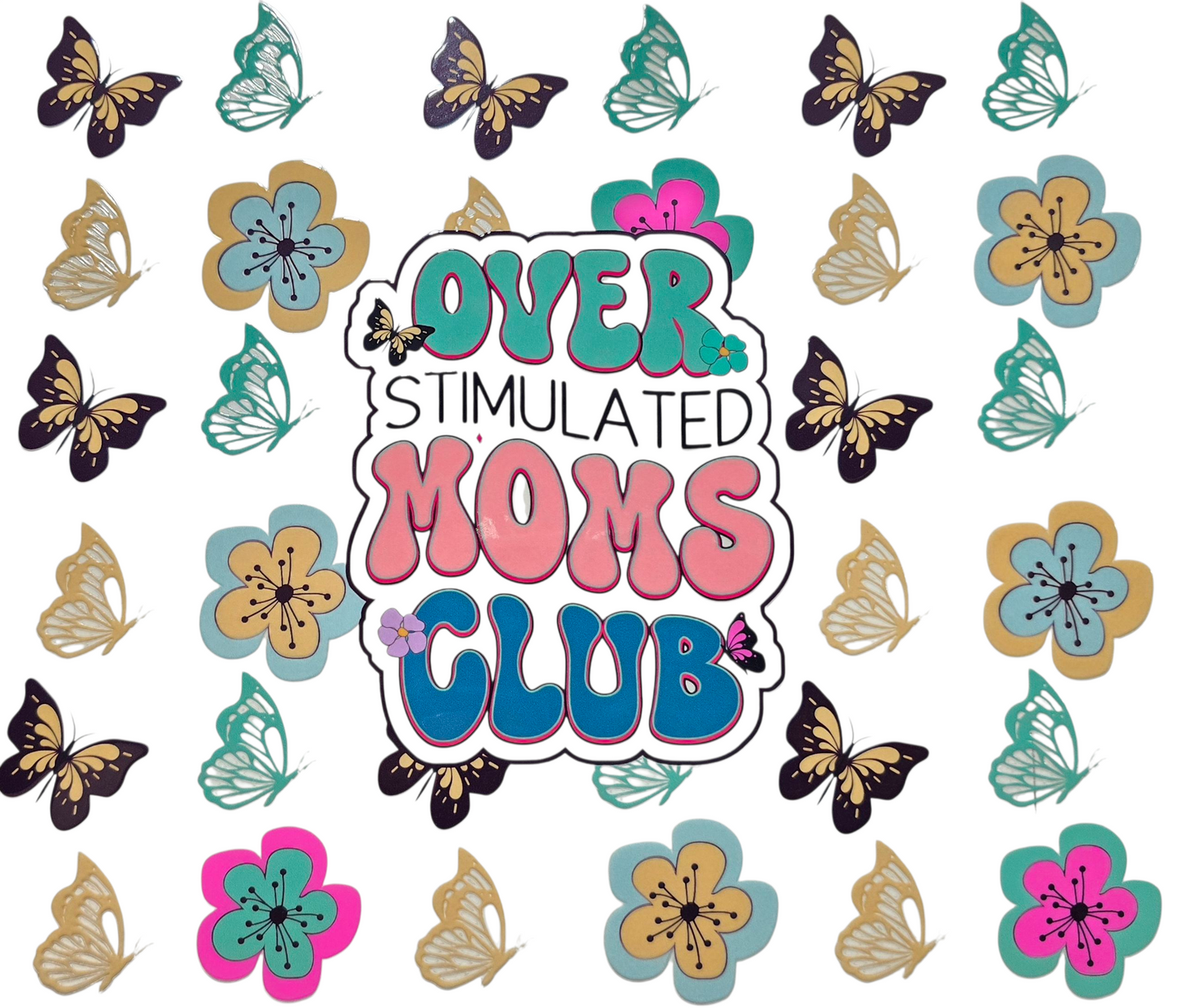 Over Stimulated Moms Club 20 oz Tumbler