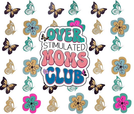 Over Stimulated Moms Club 20 oz Tumbler