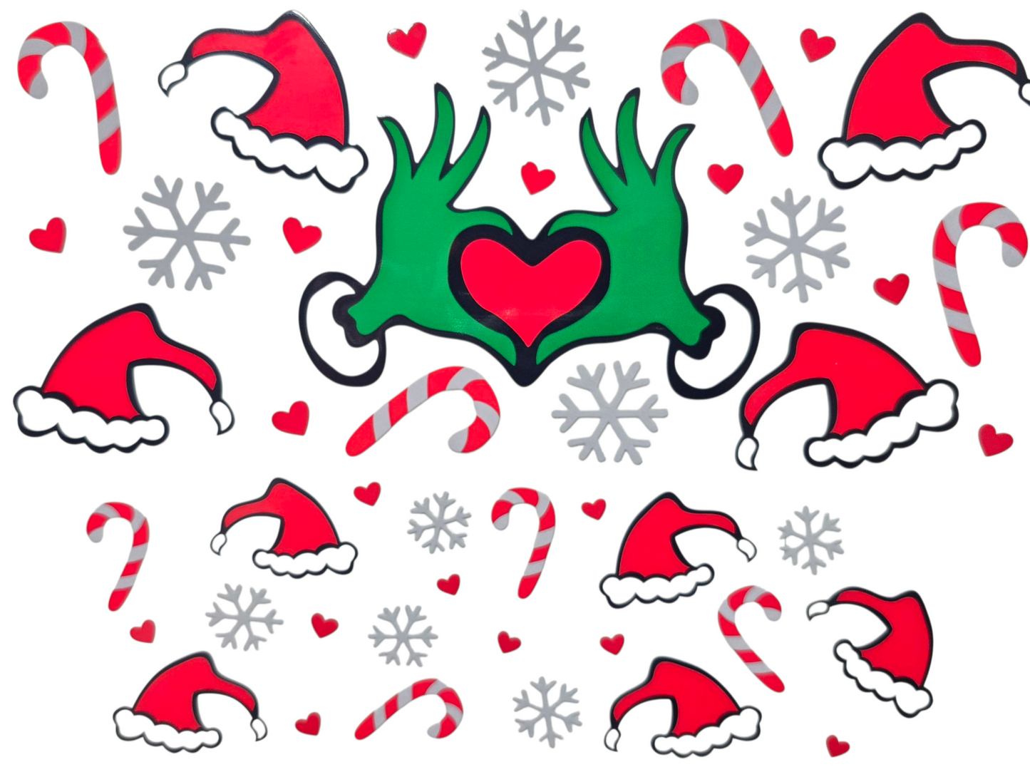 The Grinch Heart 40 oz Tumbler