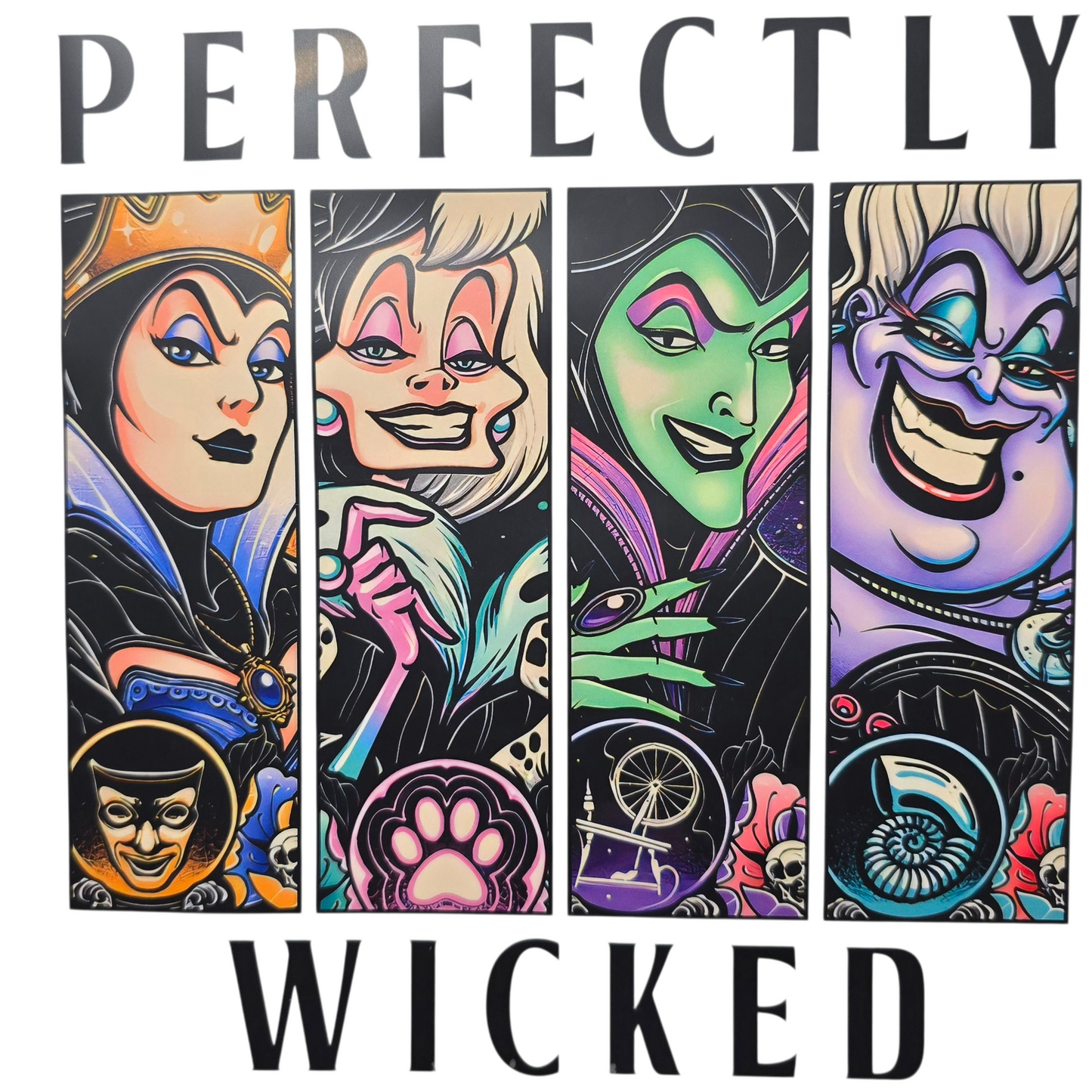 Perfectly Wicked Disney Villains Hoodie