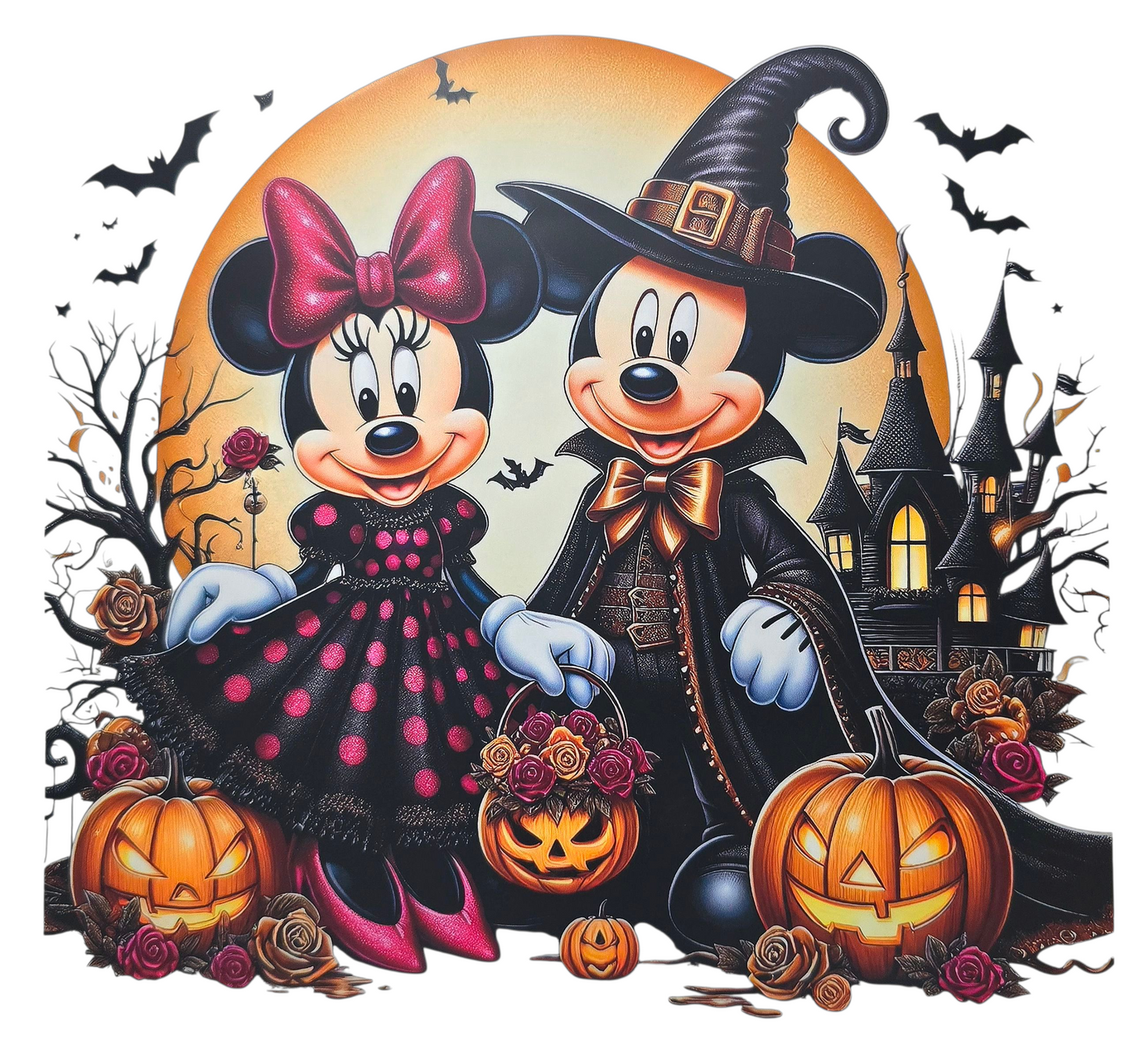 Mickey and Minnie Halloween T-Shirt