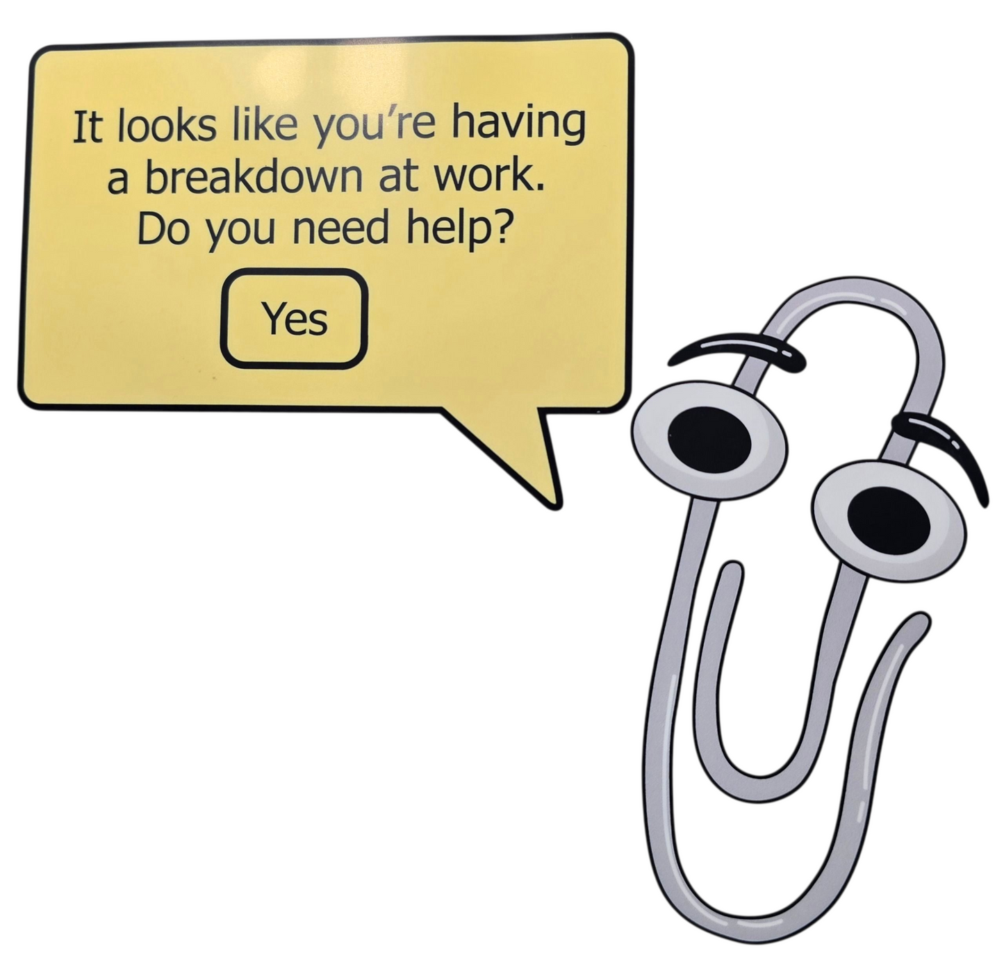 Microsoft Helpful Paperclip Hoodie