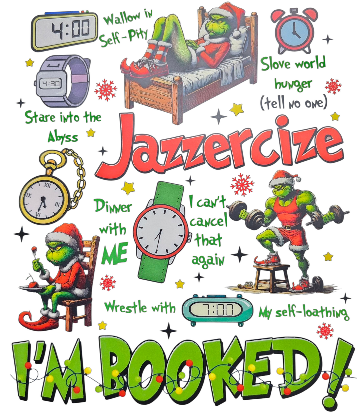 The Grinch Schedule Hoodie