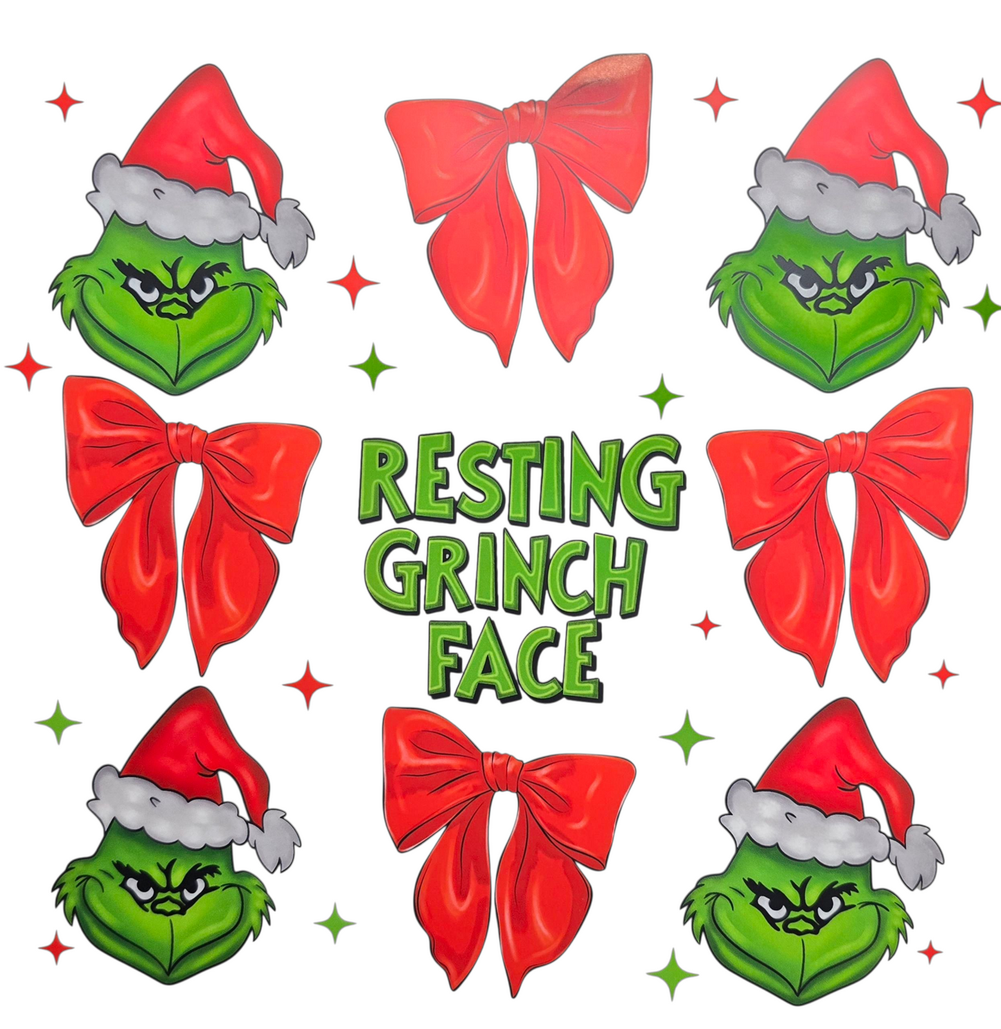 Resting Grinch Face Hoodie