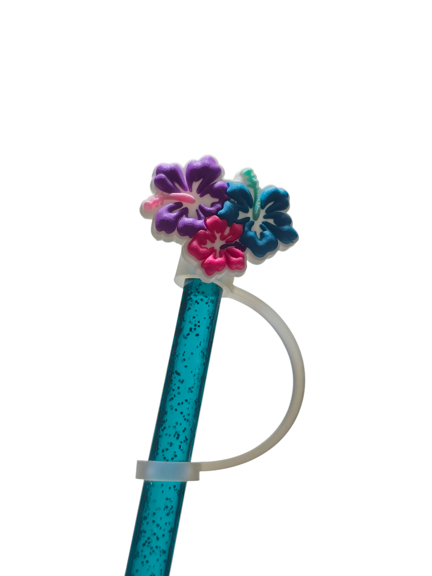 Flowers Straw Topper
