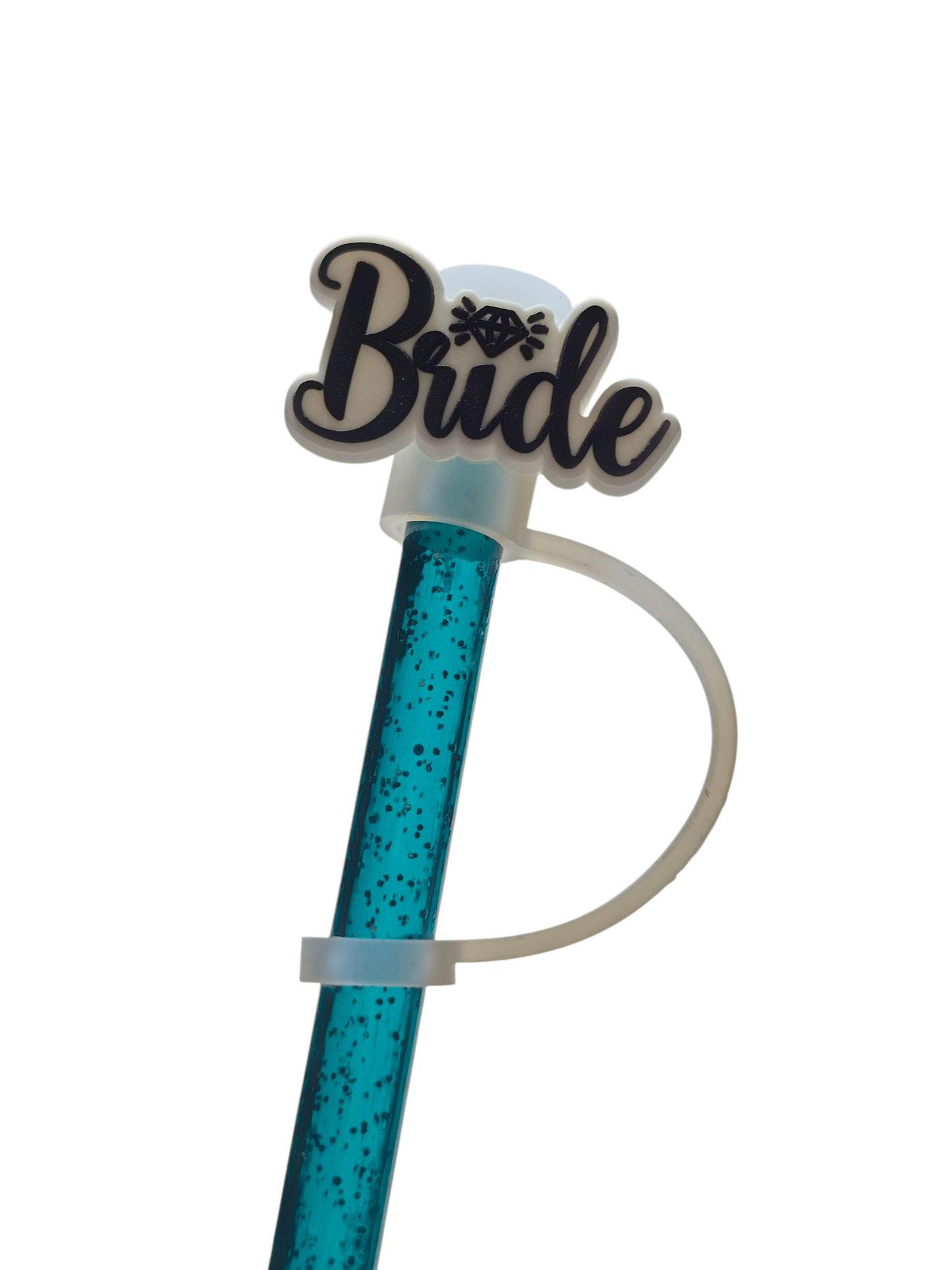 Bride Straw Topper