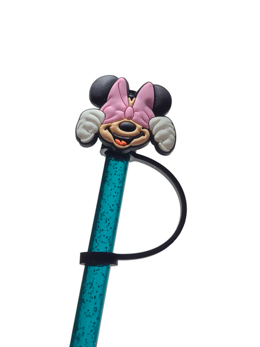 Minnie Mouse Straw Topper