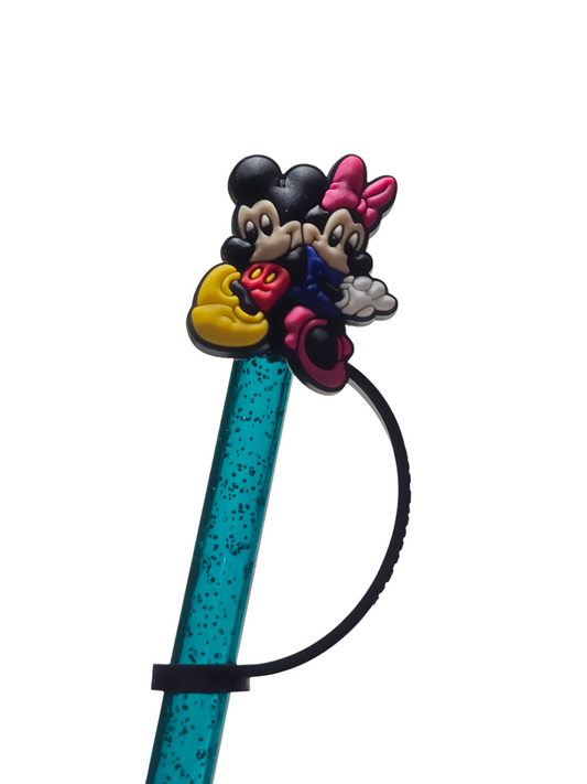 Mickey and Minnie Mouse Straw Topper