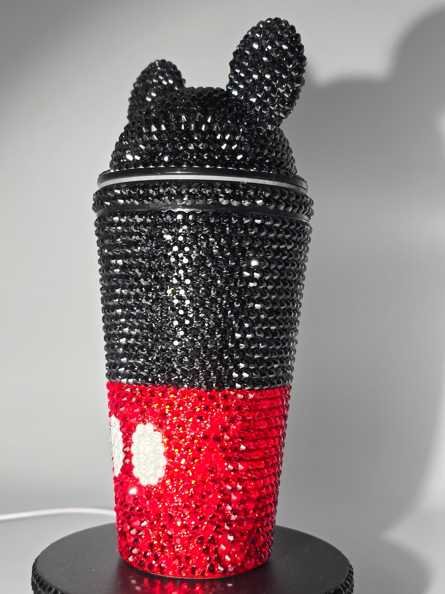 Celina Miller Art - Bling Red Mouse Inspired Acrylic Tumbler