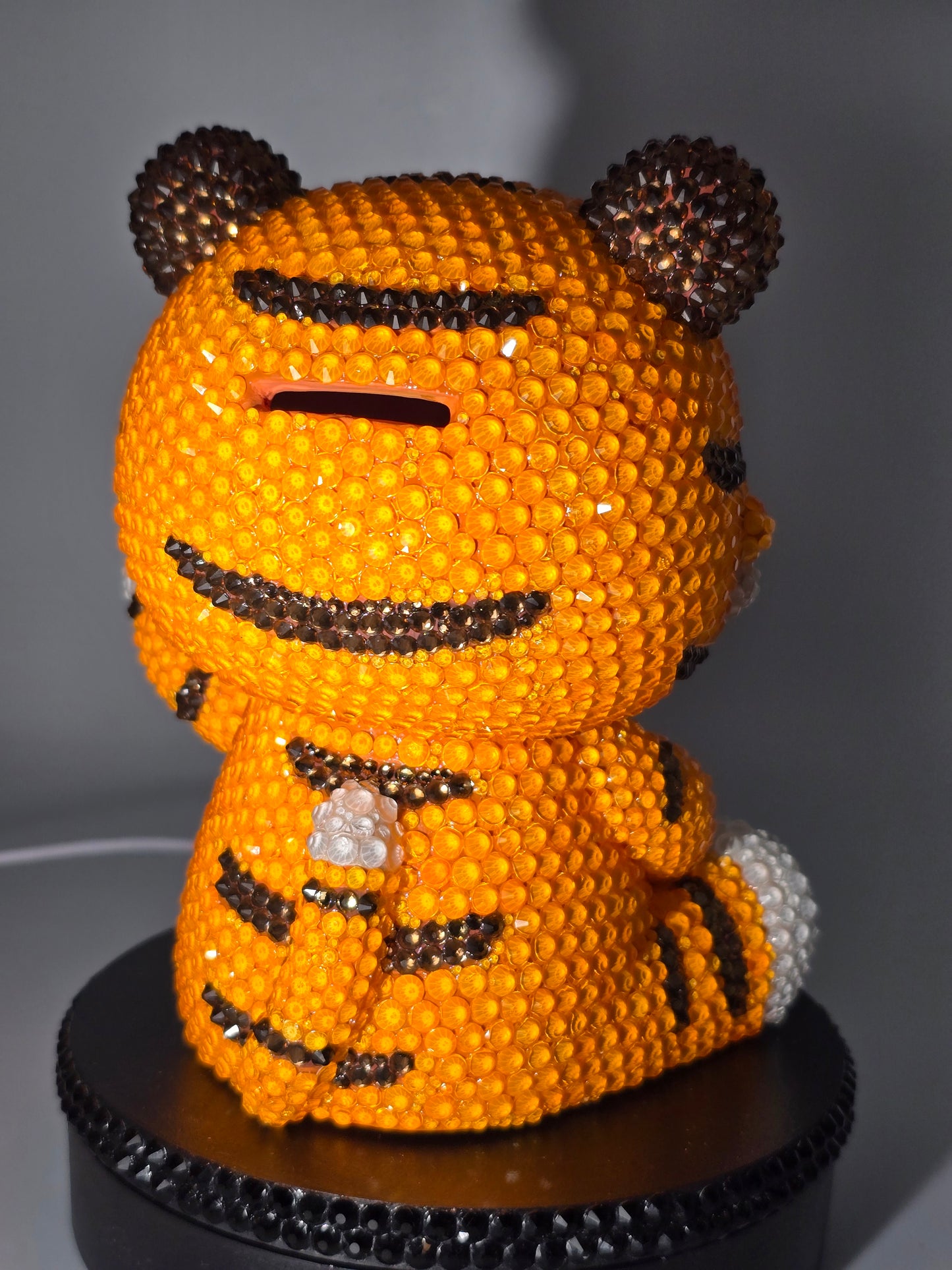 Celina Miller Art - Bling Tiger Piggy Bank