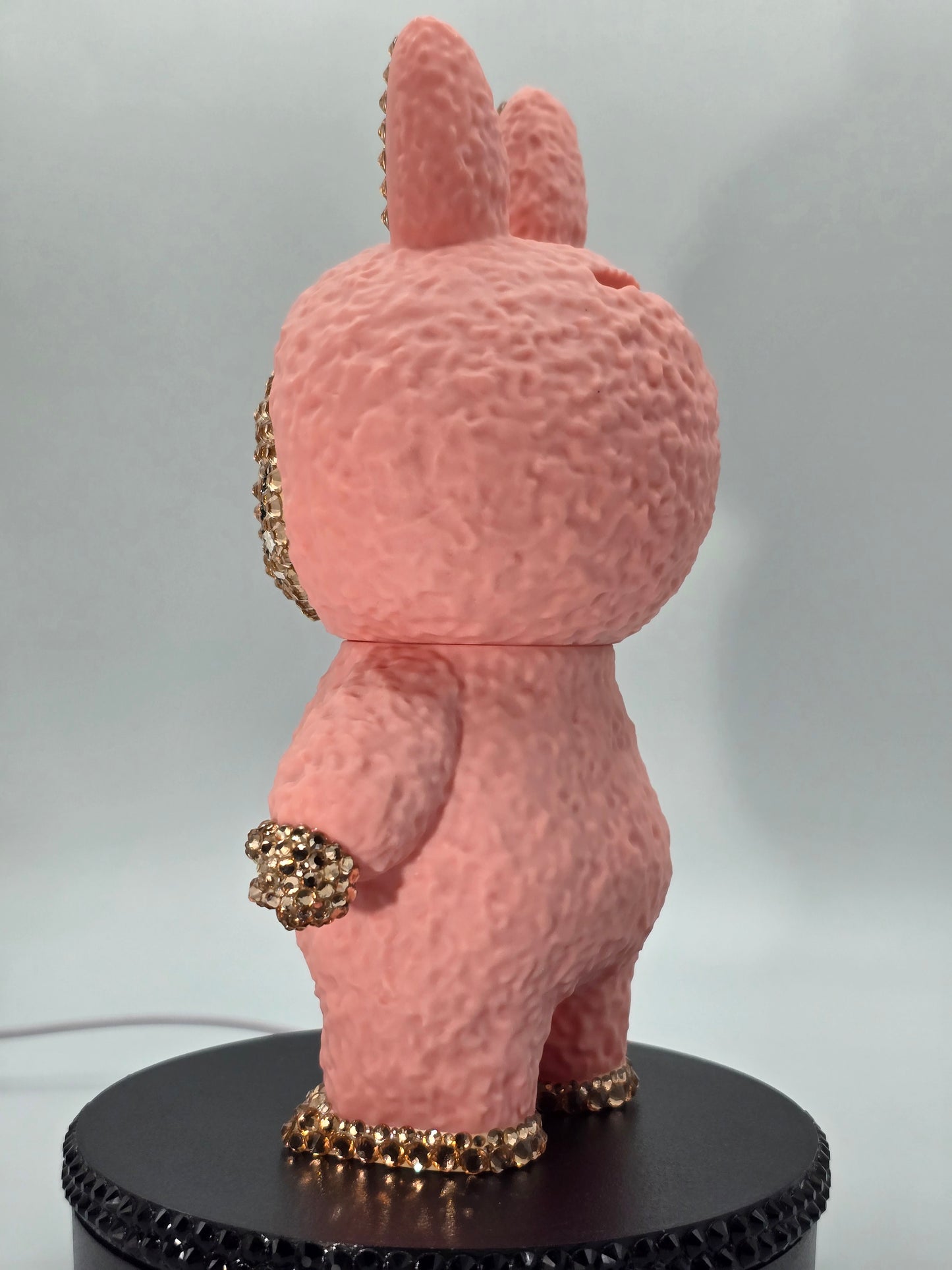 Celina Miller Art - Bling Pink Labubu Piggy Bank