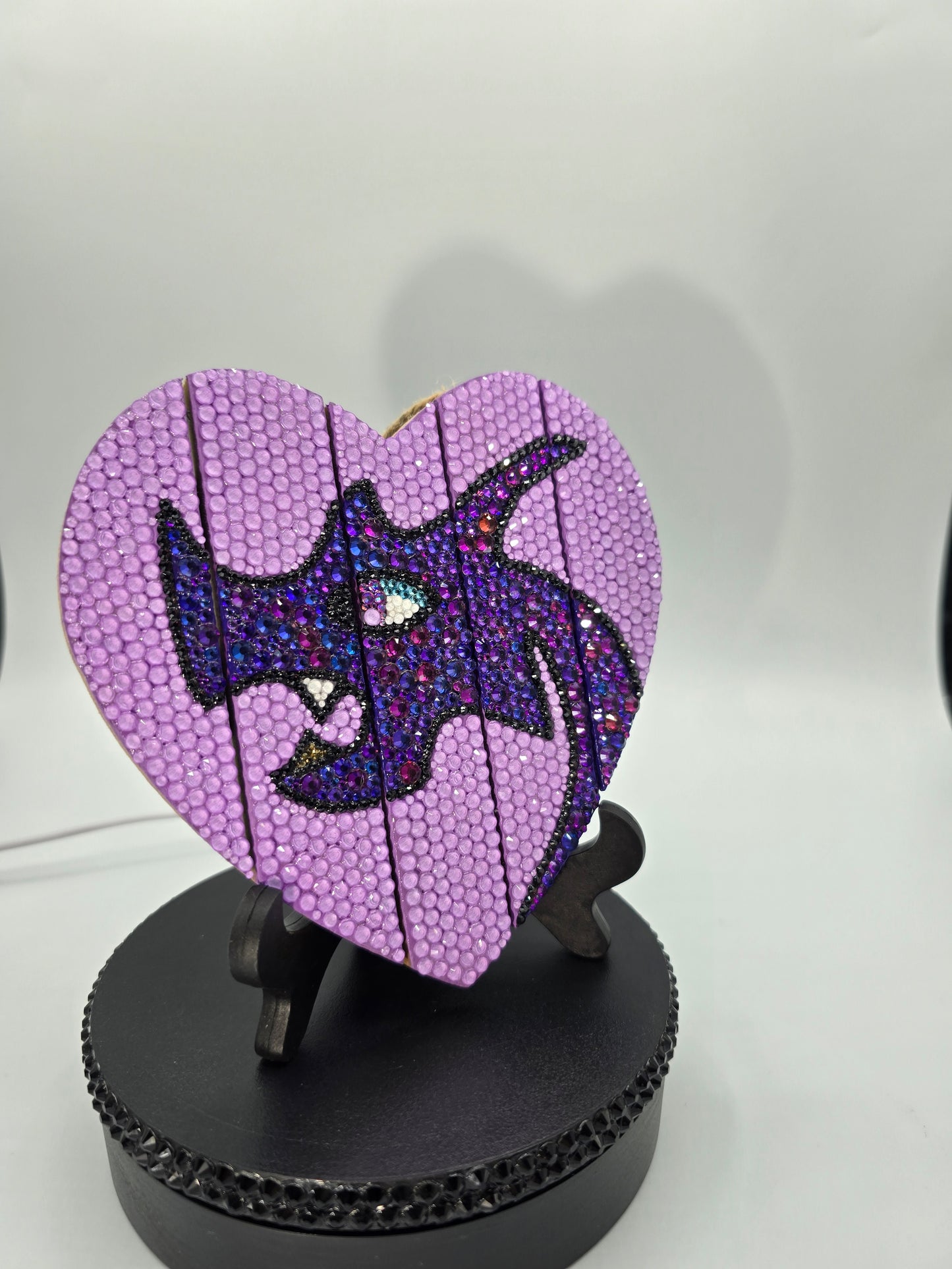 Celina Miller Art - Bling Purple Dragon Wall Art