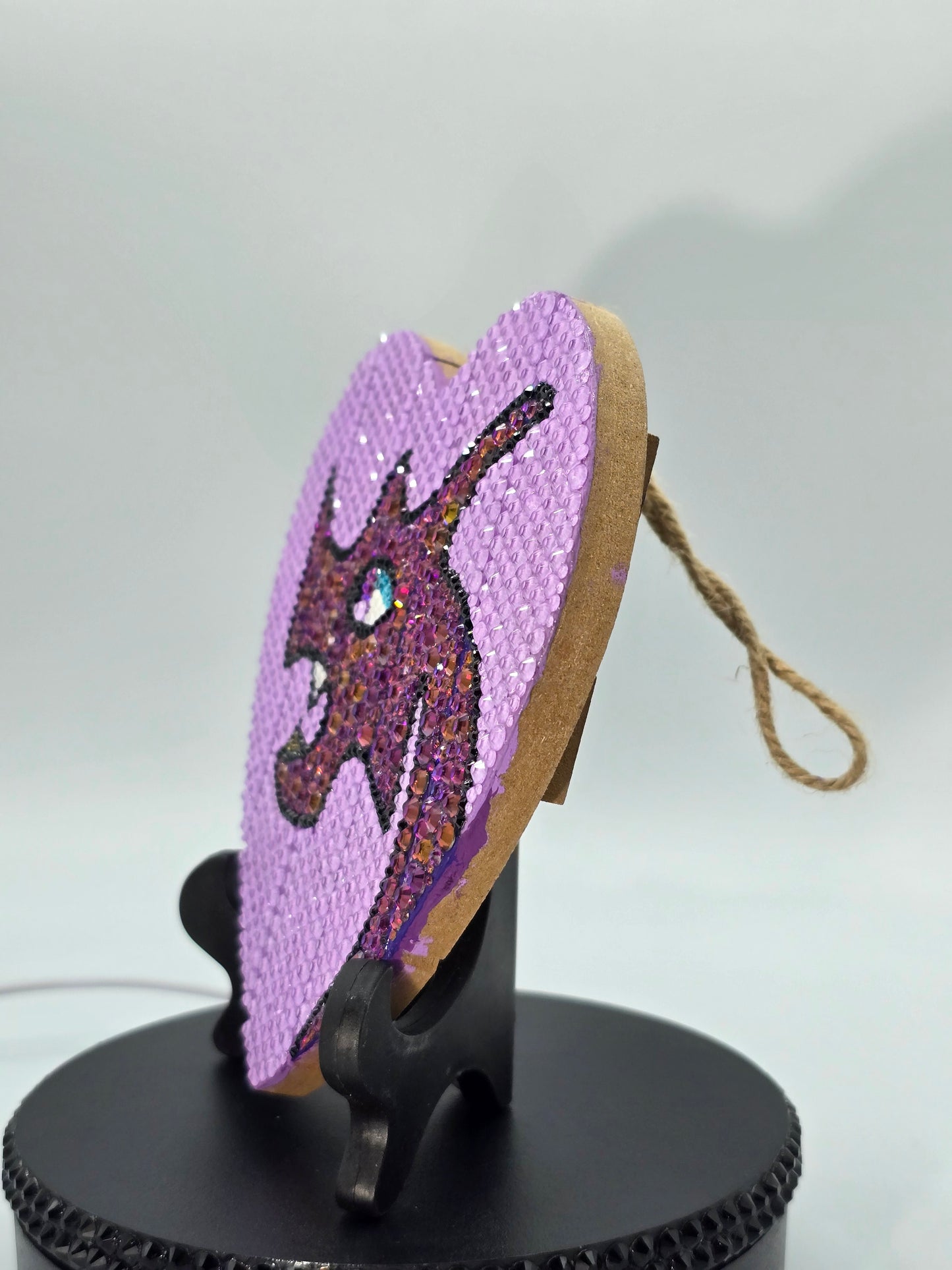 Celina Miller Art - Bling Purple Dragon Wall Art