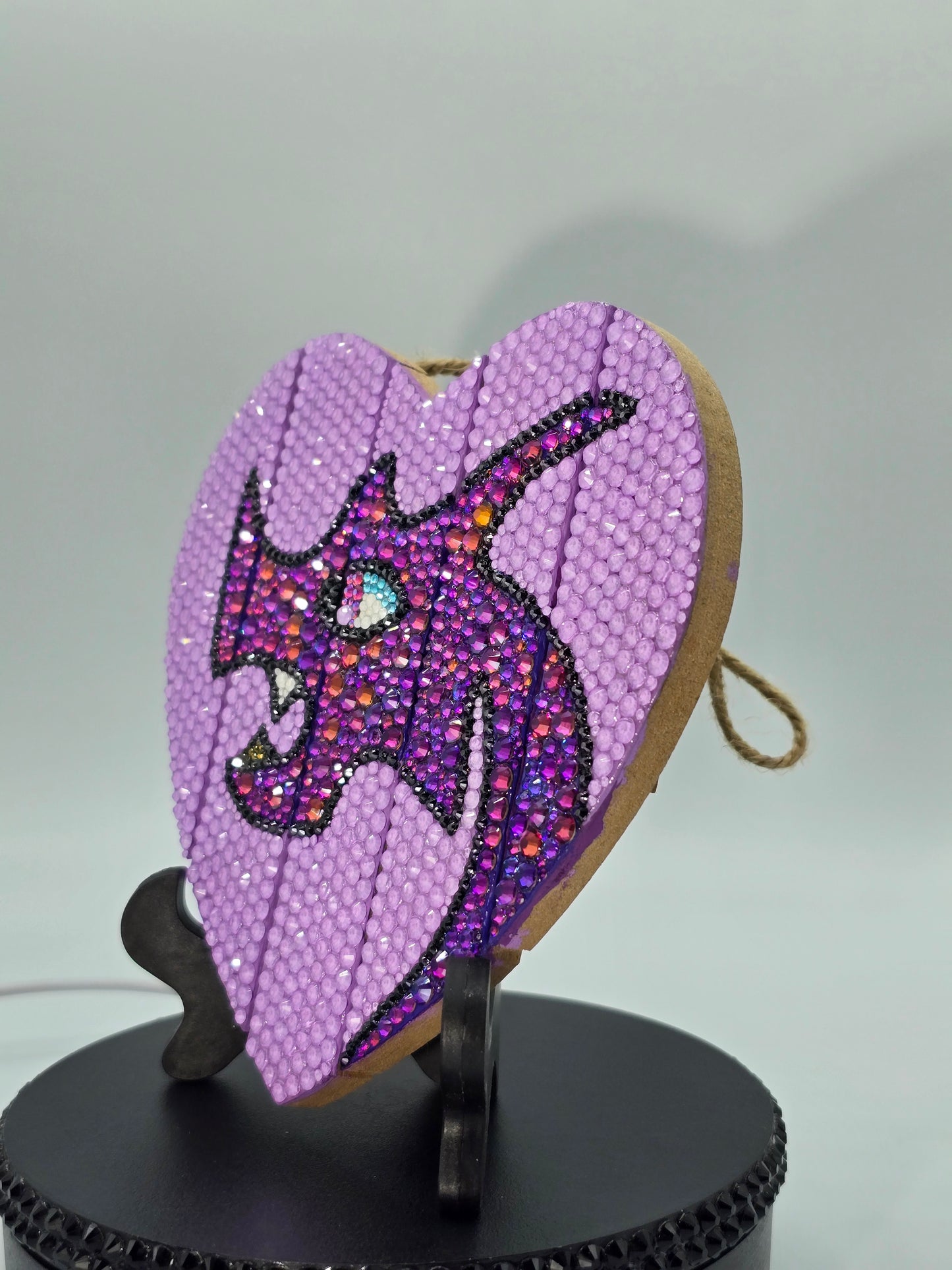 Celina Miller Art - Bling Purple Dragon Wall Art