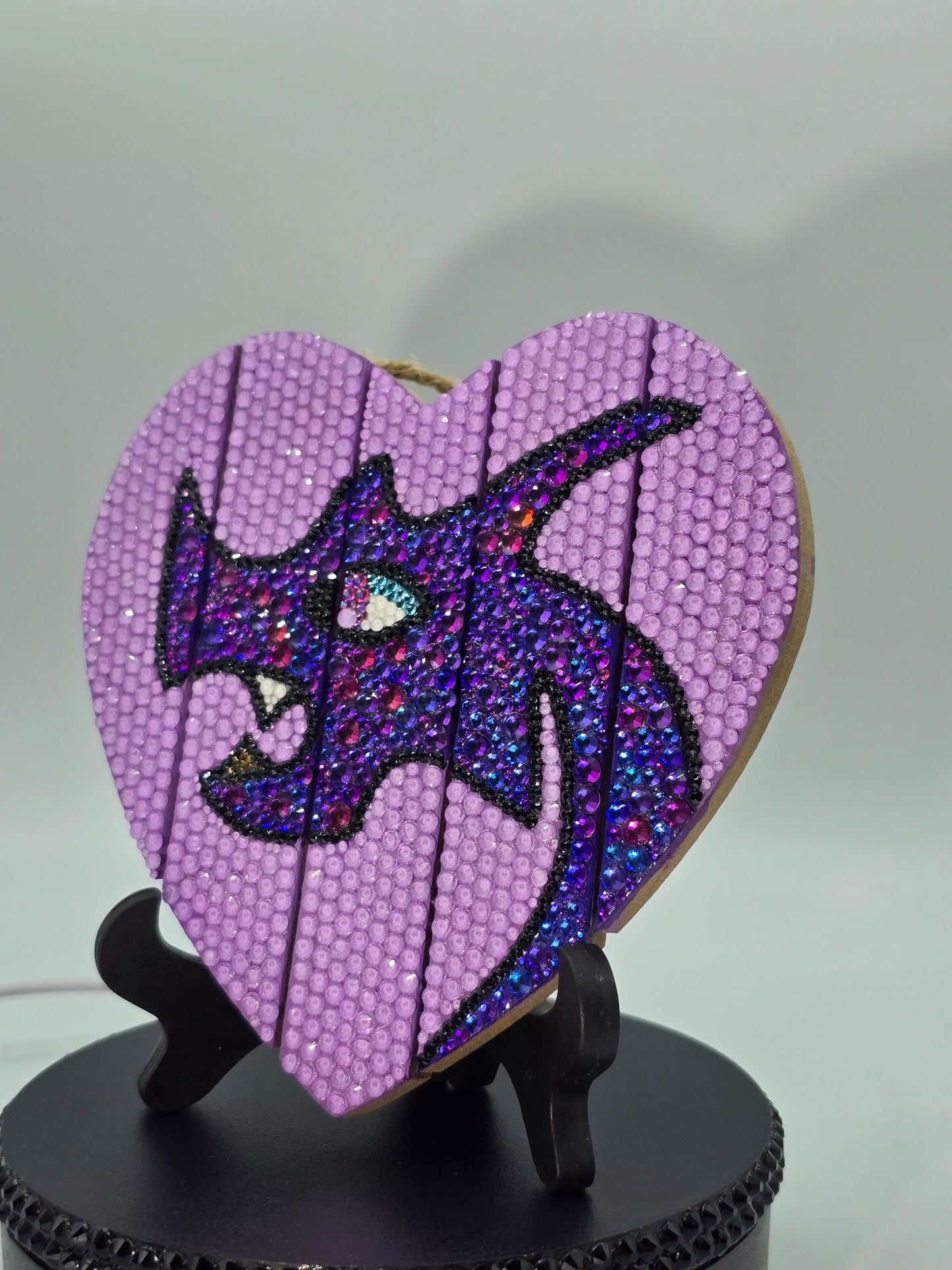 Celina Miller Art - Bling Purple Dragon Wall Art