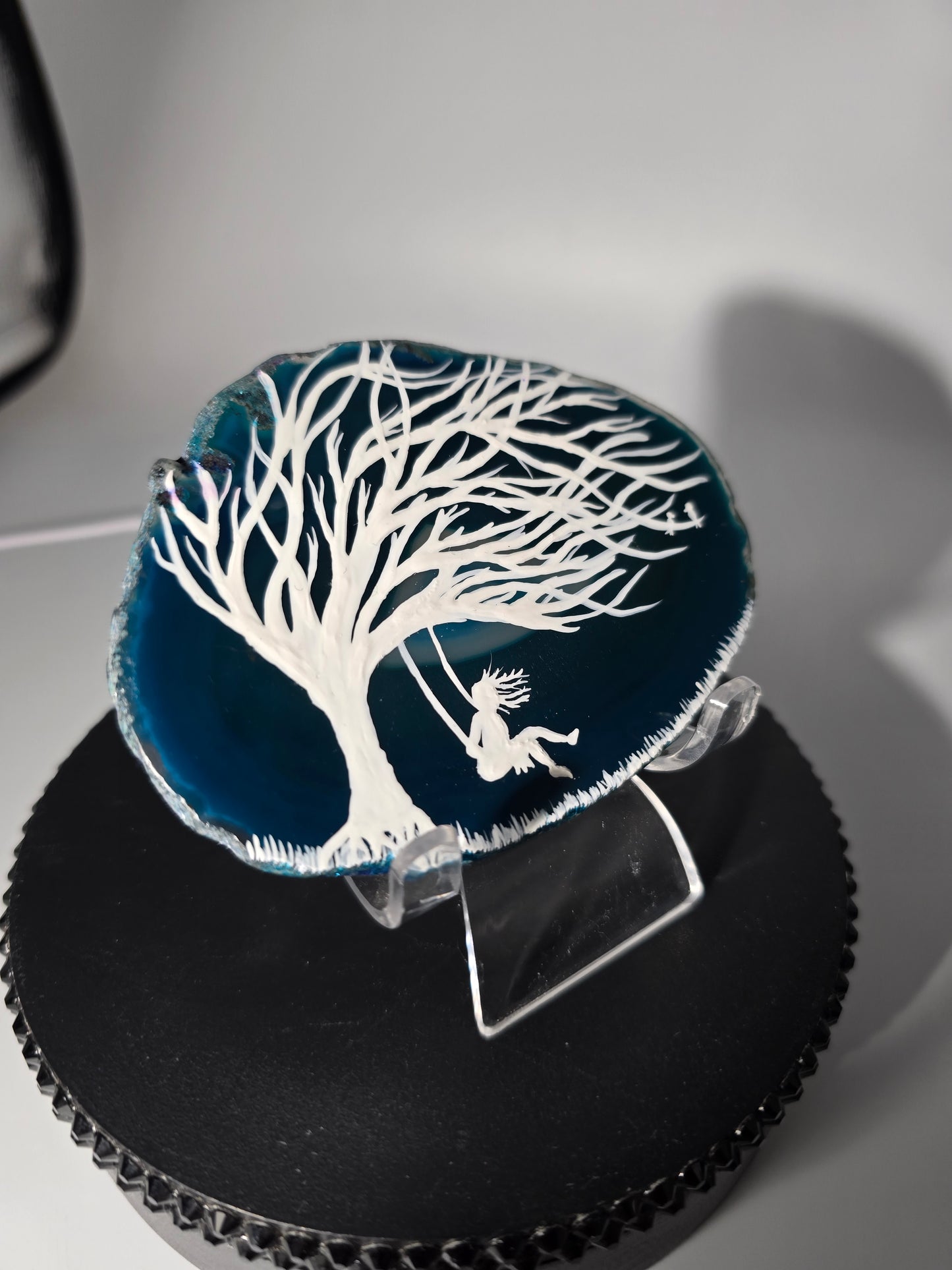 Celina Miller Art - Tree Swing Agate Slice
