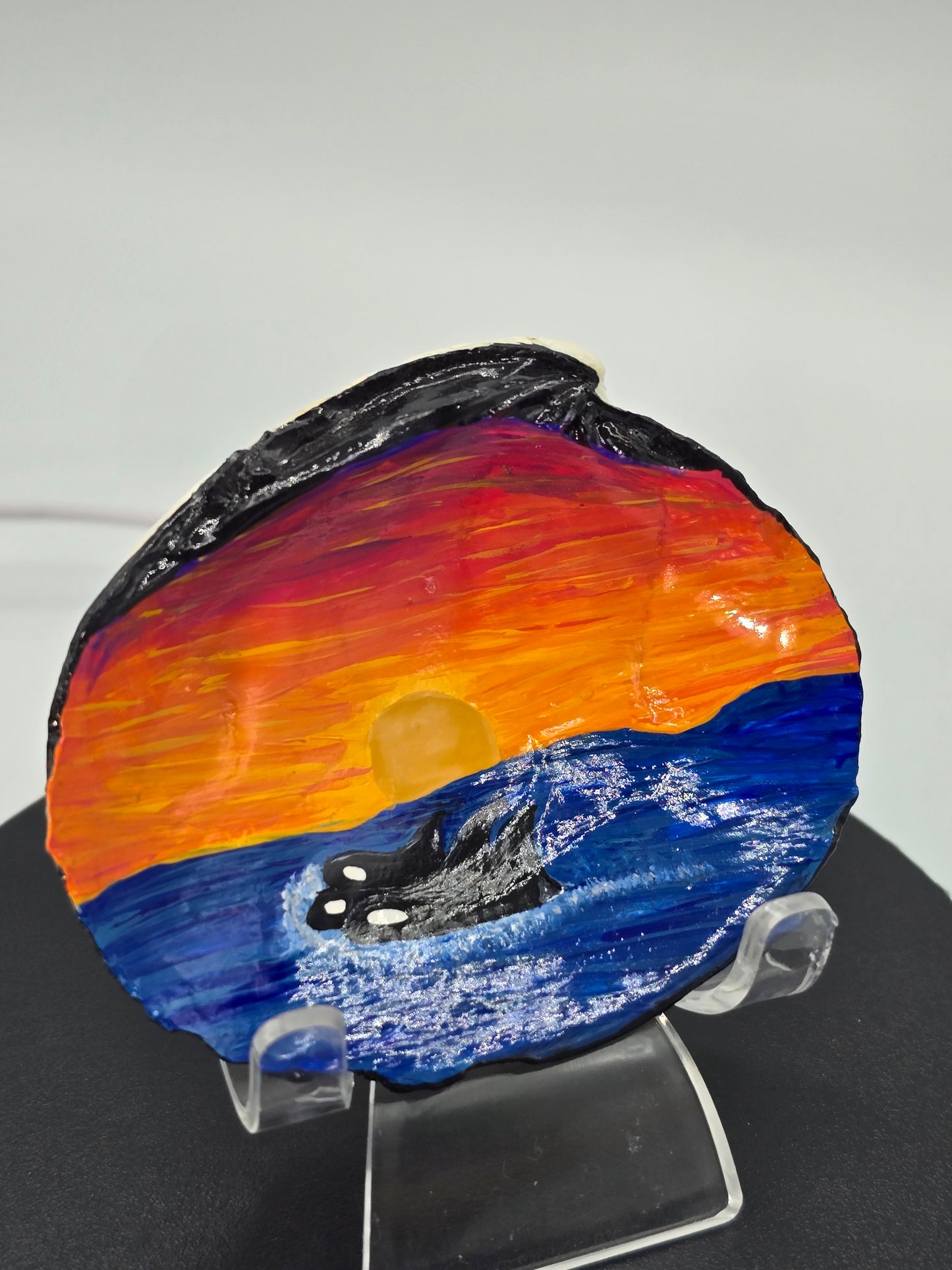 Celina Miller Art - Painted Seashell