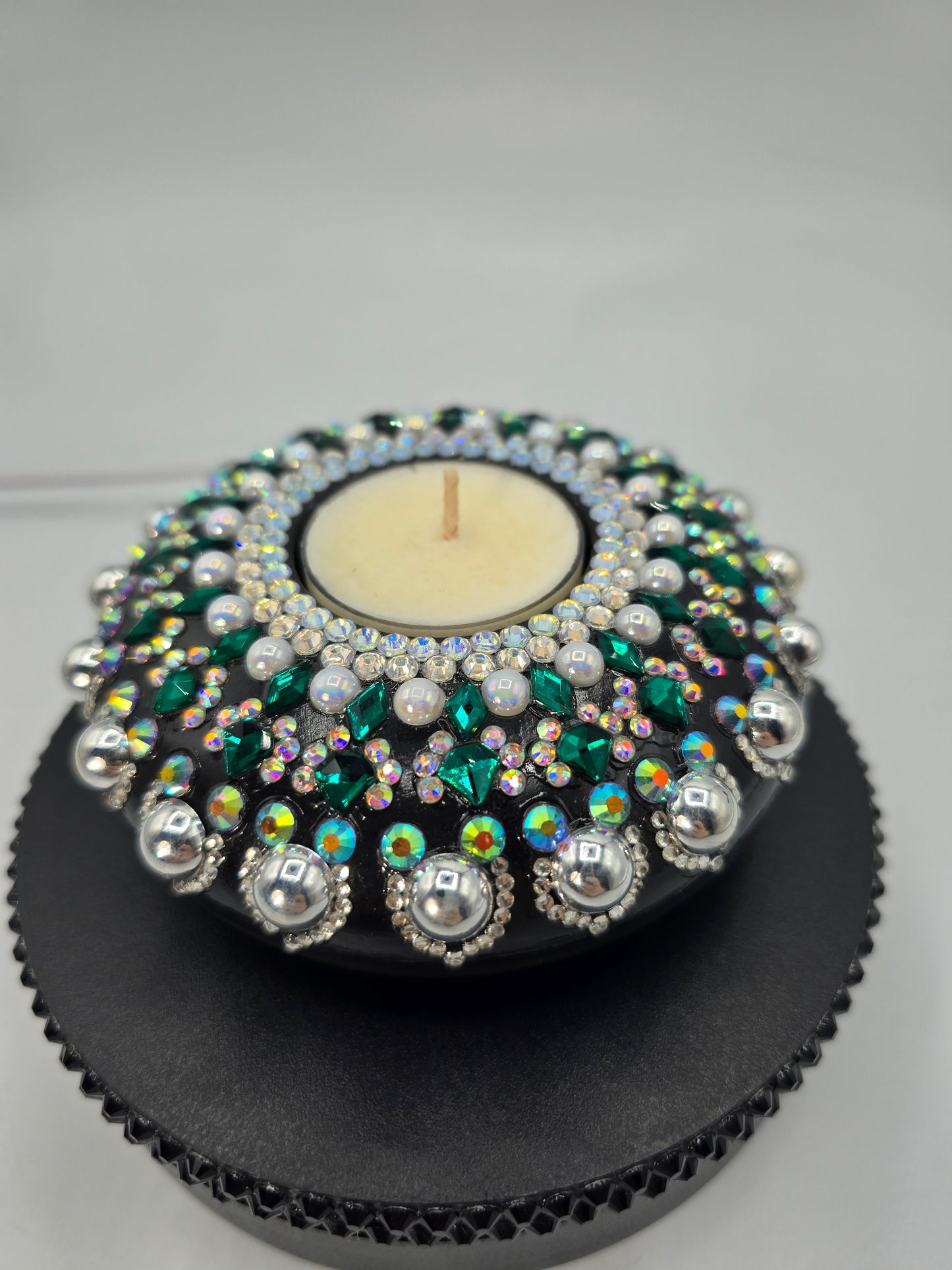 Celina Miller Art - Bling Mandala Tealight Holder