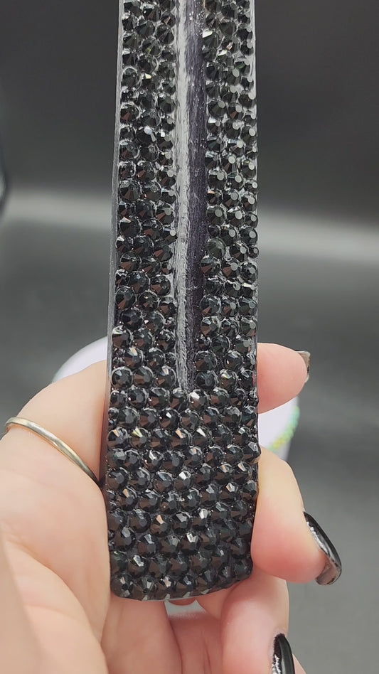 Celina Miller Art - Bling Black Stick Incense Burner