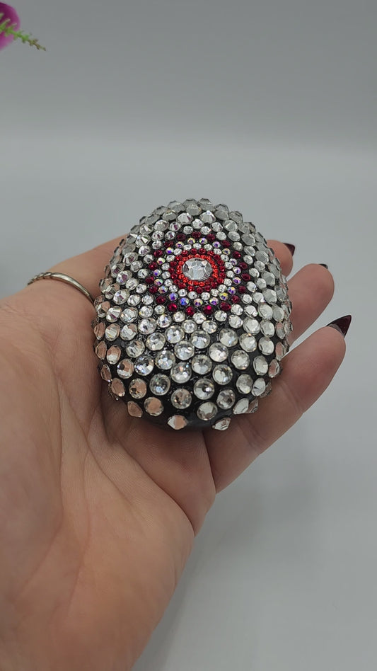 Celina Miller Art - Bling Mandala Palmstone