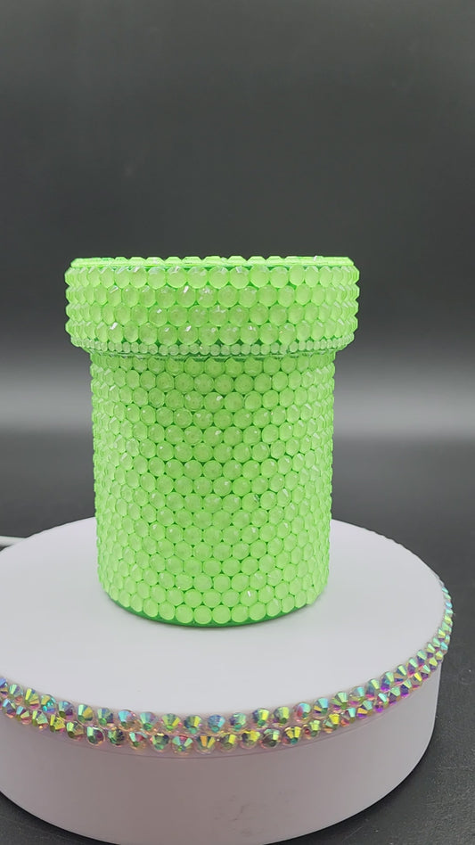 Celina Miller Art - Bling Super Mario Pipe