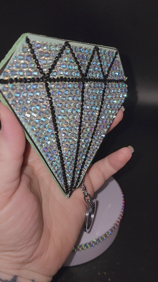 Celina Miller Art - Bling Diamond Coin Purse