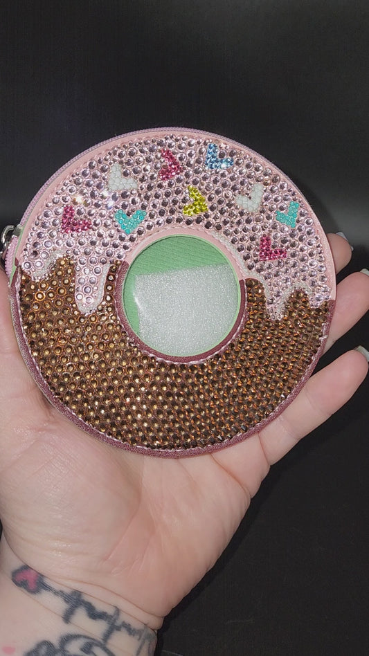 Celina Miller Art - Bling Donut Coin Purse